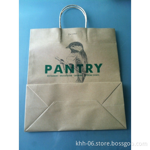 Shopping industrial use kraft paper folding shopping bag with wheels